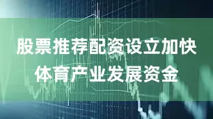 股票推荐配资设立加快体育产业发展资金